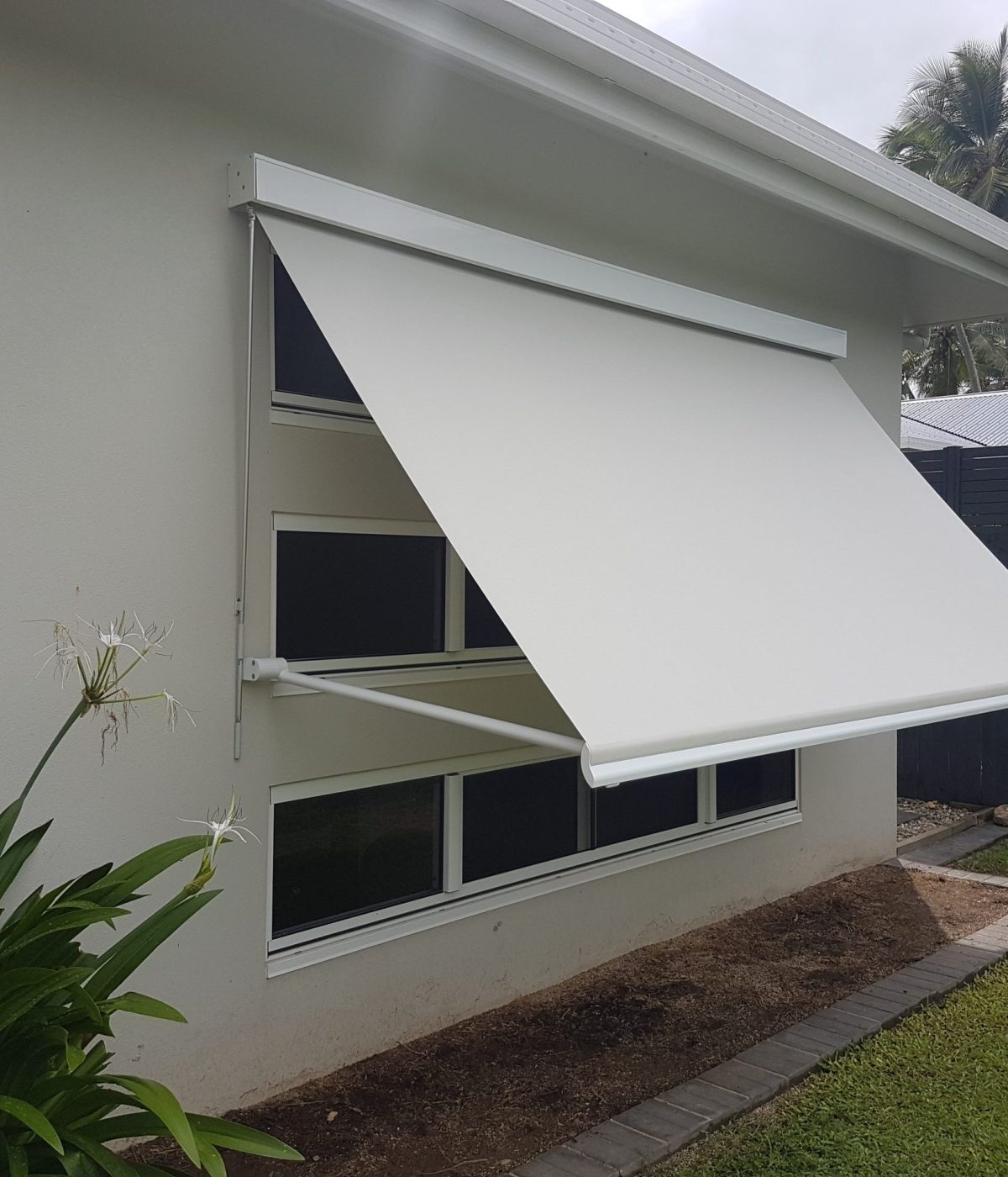 White Outdoor Awnings